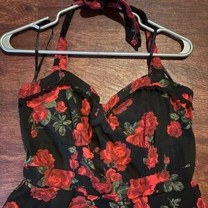 Hot topic halter dress xl